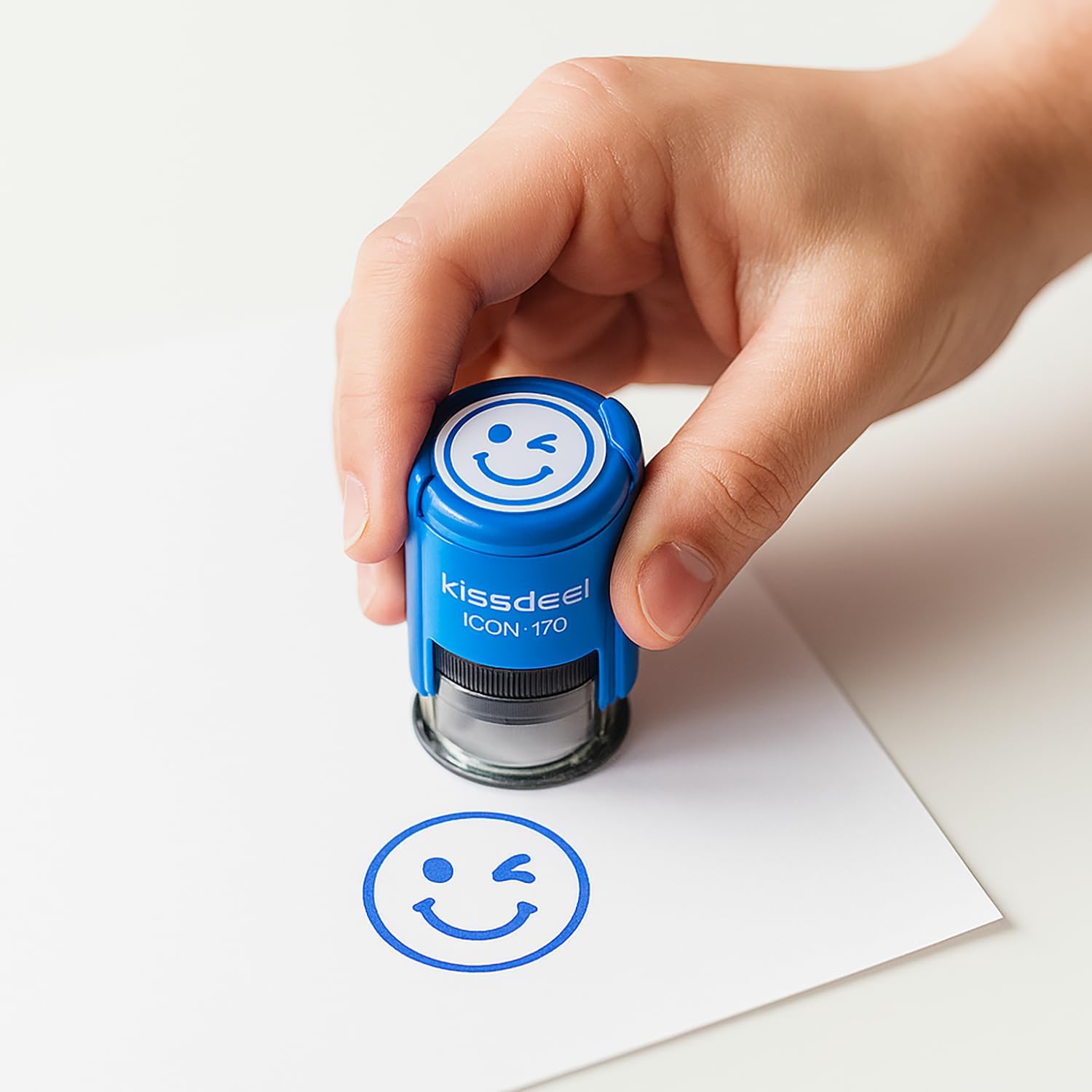 Thumbs Up & Smile Face Stamp Set, 18mm