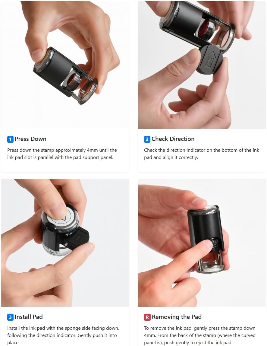 Thumbs Up Stamp, Self-Inking 18mm