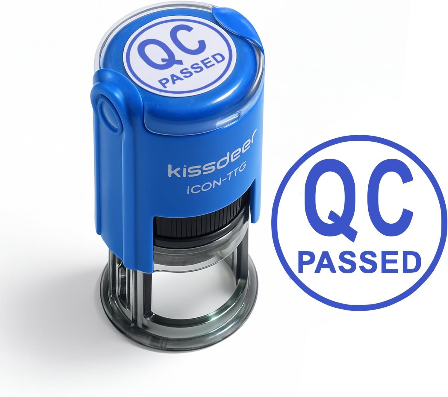 QC PASSED Stamp, Self-Inking 18mm