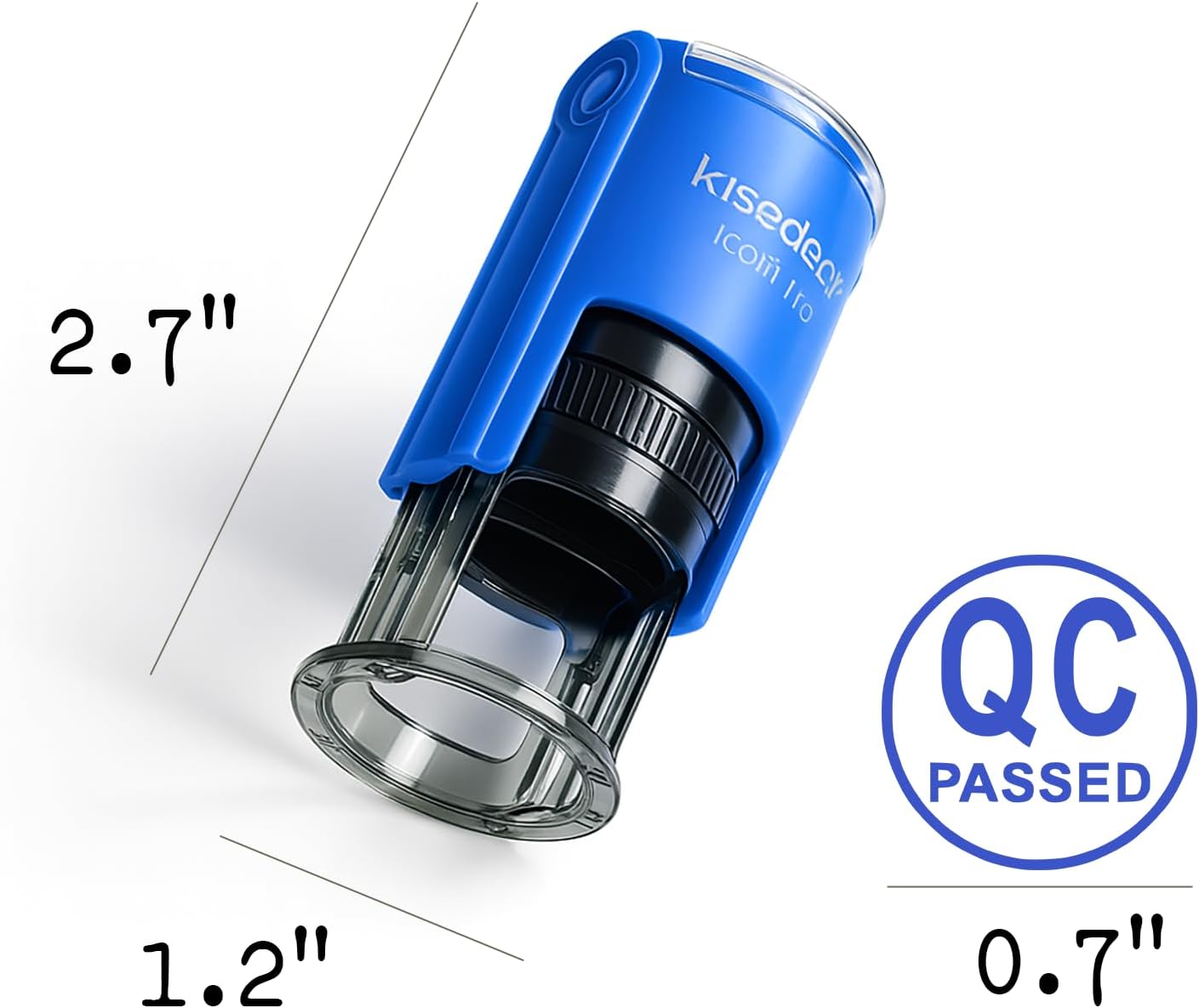 QC PASSED Stamp, Self-Inking 18mm