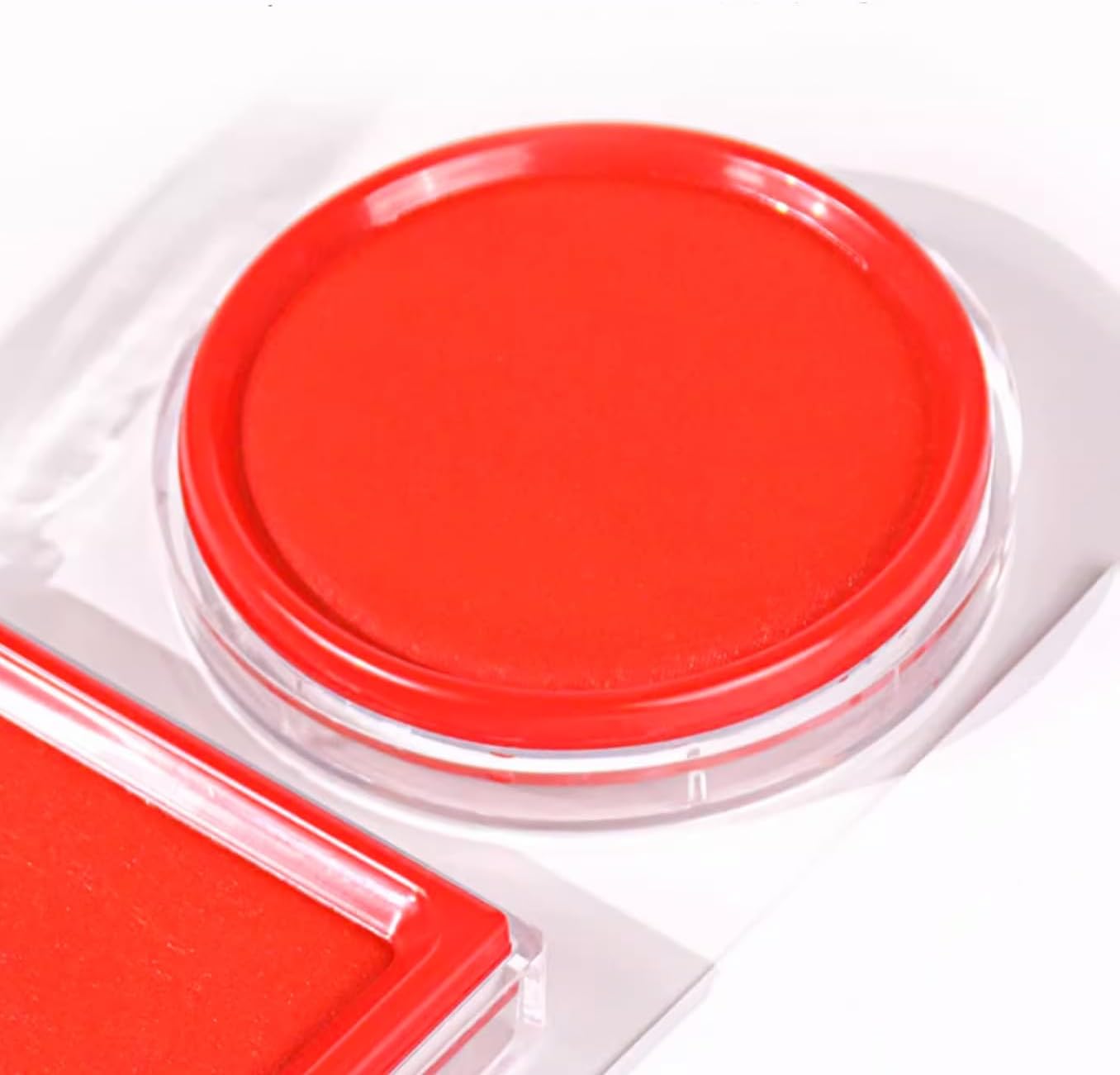 Round Ink Pad, Red