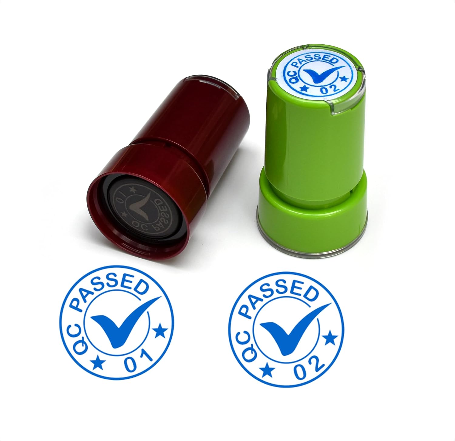 QC Passed Stamp Set, 2-Pack