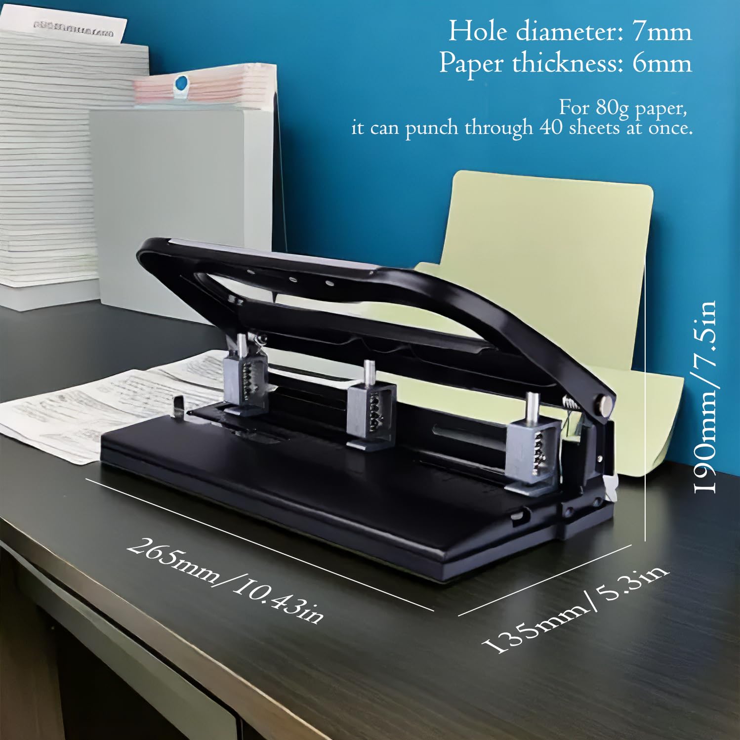 Heavy Duty 2/3 Hole Punch