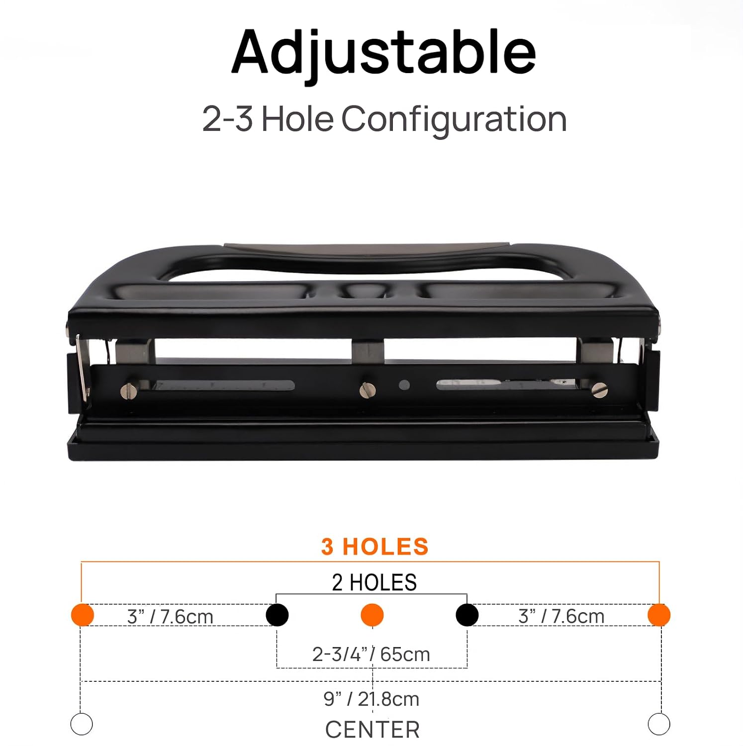 Heavy Duty 2/3 Hole Punch