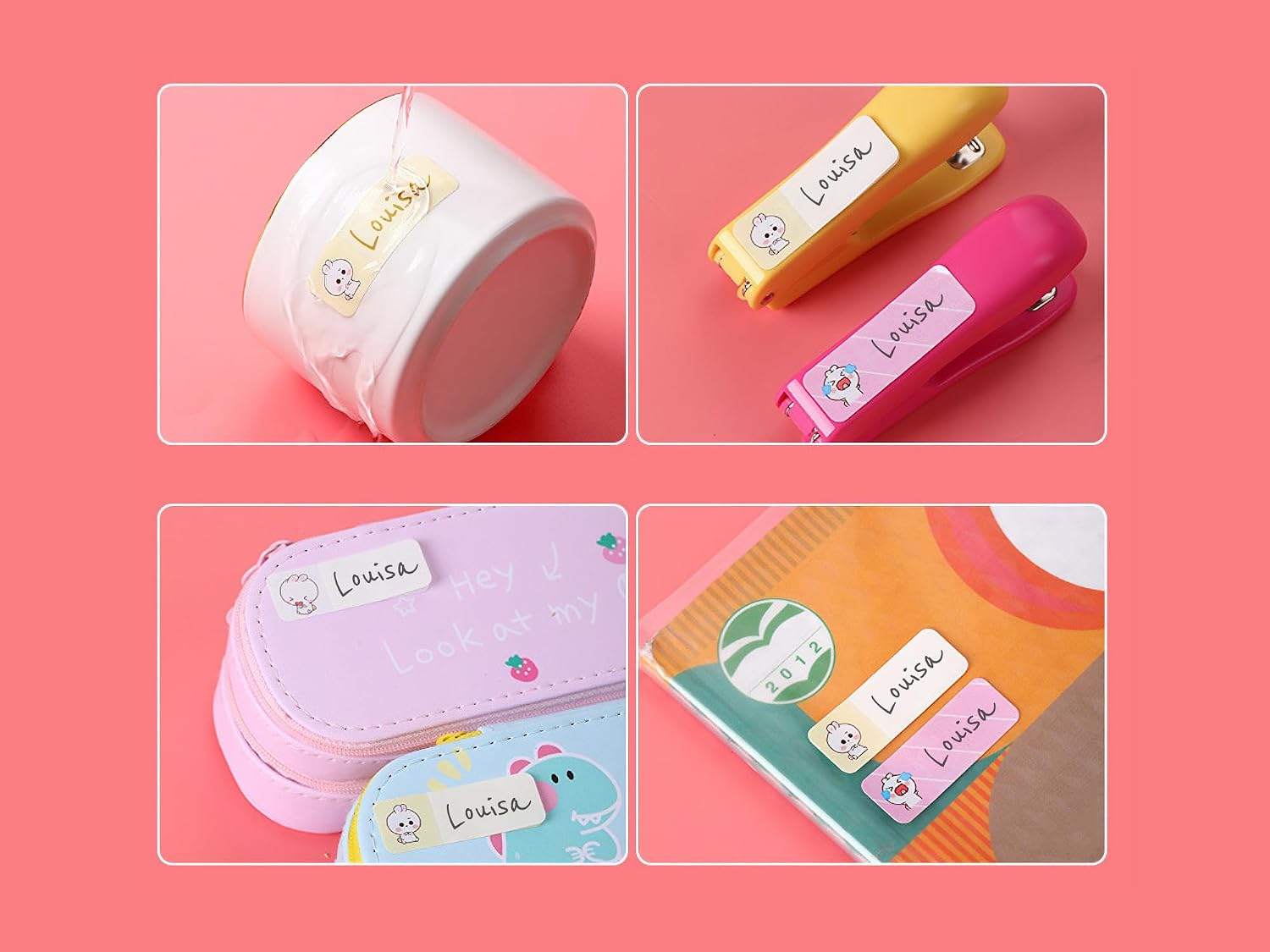 Kids Name Labels, 200-Pack