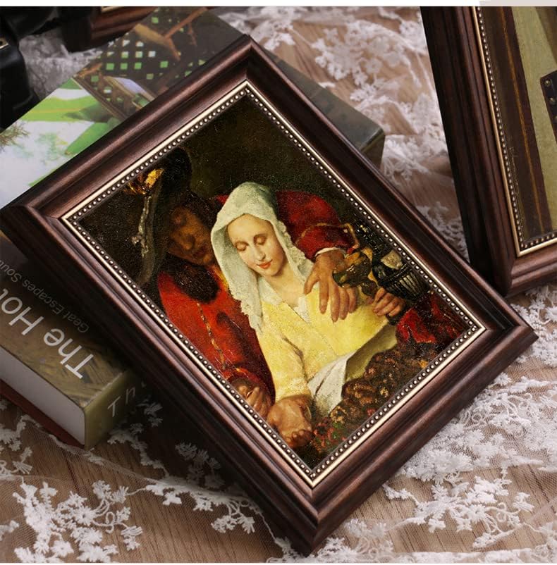 8x10 Picture Frame, Brown & Gold, 2-Pack